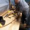 Making a mold for a new rib with copper tubing