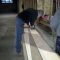 Cutting the garboard strake
