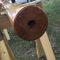 Butt end of the mast