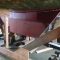 With much fiddling & work the keel is on!