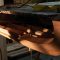 Transom and interior deck supports